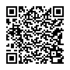 QR-code voor telefoonnummer +12182000563