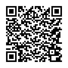 Código QR para número de teléfono +12182000573