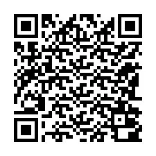 QR код за телефонен номер +12182000576