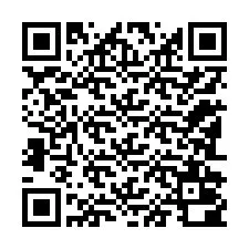 QR код за телефонен номер +12182000579