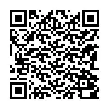 Código QR para número de telefone +12182000612