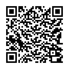 QR код за телефонен номер +12182000624