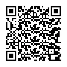 QR Code สำหรับหมายเลขโทรศัพท์ +12182000625