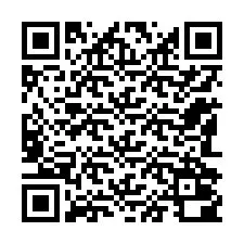 QR-koodi puhelinnumerolle +12182000647