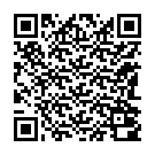 QR-код для номера телефона +12182000656