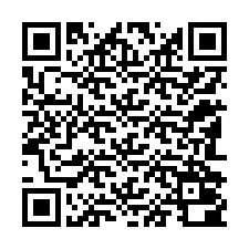 QR-код для номера телефона +12182000658