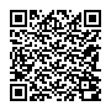 QR-koodi puhelinnumerolle +12182000663