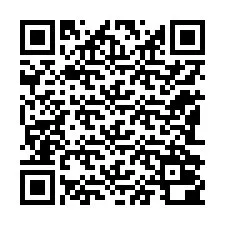 QR Code สำหรับหมายเลขโทรศัพท์ +12182000666