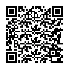 QR Code สำหรับหมายเลขโทรศัพท์ +12182000672