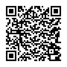 QR код за телефонен номер +12182000706