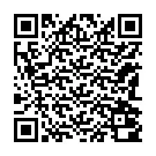 QR код за телефонен номер +12182000715