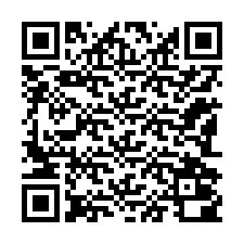 Codice QR per il numero di telefono +12182000725