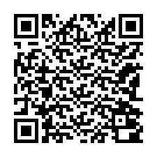 QR код за телефонен номер +12182000735