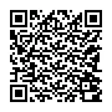 Código QR para número de teléfono +12182000738