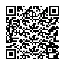 QR kód a telefonszámhoz +12182000740