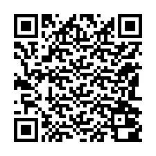 QR-код для номера телефона +12182000756