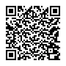 QR код за телефонен номер +12182000765