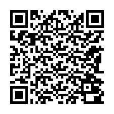 QR код за телефонен номер +12182000766