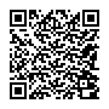 Código QR para número de teléfono +12182000767