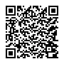 QR код за телефонен номер +12182000768