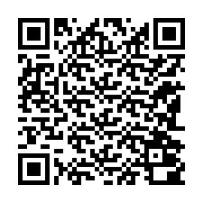 QR-code voor telefoonnummer +12182000772