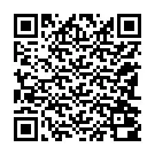 QR kód a telefonszámhoz +12182000778