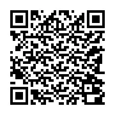 QR kód a telefonszámhoz +12182000798