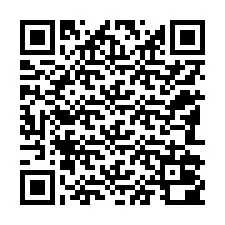 QR kód a telefonszámhoz +12182000808