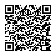 QR-koodi puhelinnumerolle +12182000809