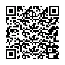 Código QR para número de teléfono +12182000815