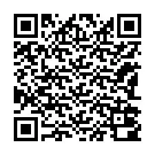 QR Code pour le numéro de téléphone +12182000825