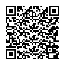 QR-koodi puhelinnumerolle +12182000826