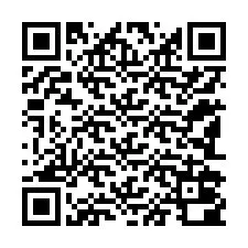 Codice QR per il numero di telefono +12182000830