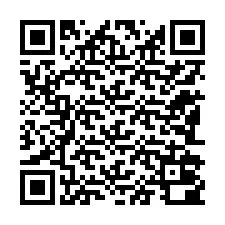 QR Code pour le numéro de téléphone +12182000836