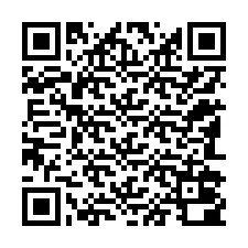 QR kód a telefonszámhoz +12182000848