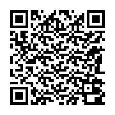 QR Code สำหรับหมายเลขโทรศัพท์ +12182000856