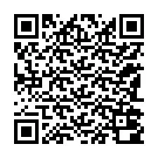 Codice QR per il numero di telefono +12182000864