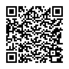 QR-code voor telefoonnummer +12182000876