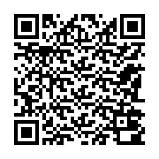 QR Code สำหรับหมายเลขโทรศัพท์ +12182000877