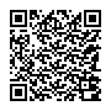 QR kód a telefonszámhoz +12182000884