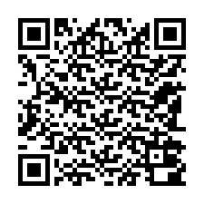 QR-koodi puhelinnumerolle +12182000893