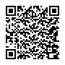 Código QR para número de telefone +12182000897