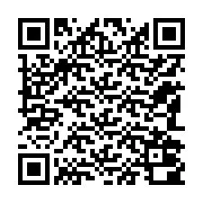 QR kód a telefonszámhoz +12182000903