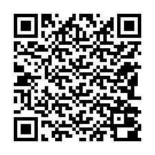 QR kód a telefonszámhoz +12182000936