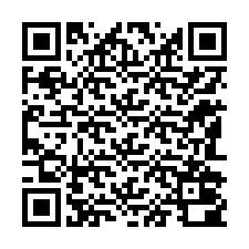 QR код за телефонен номер +12182000952