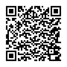 QR код за телефонен номер +12182000966