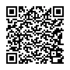 QR-код для номера телефона +12182000972