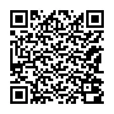 QR kód a telefonszámhoz +12182000975