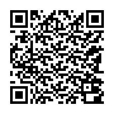 QR kód a telefonszámhoz +12182000998