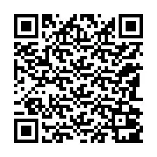 Kod QR dla numeru telefonu +12182001058